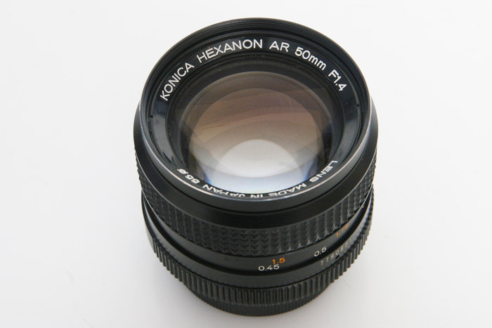 カメラ レンズ(単焦点) Konica Hexanon AR 50mm f1.4 Review